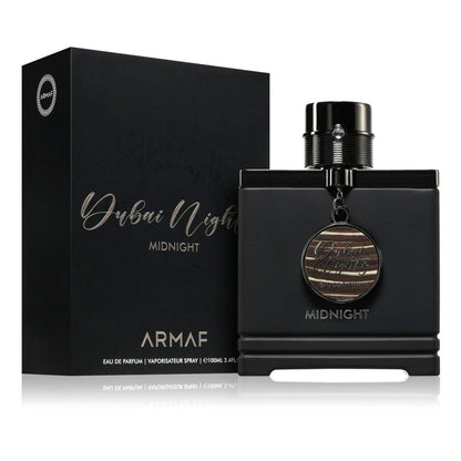Dubai Nights Midnight Eau de Parfum – Armaf | Perfume Masculino Aromático con Notas de Lavanda, Geranio y Pachulí