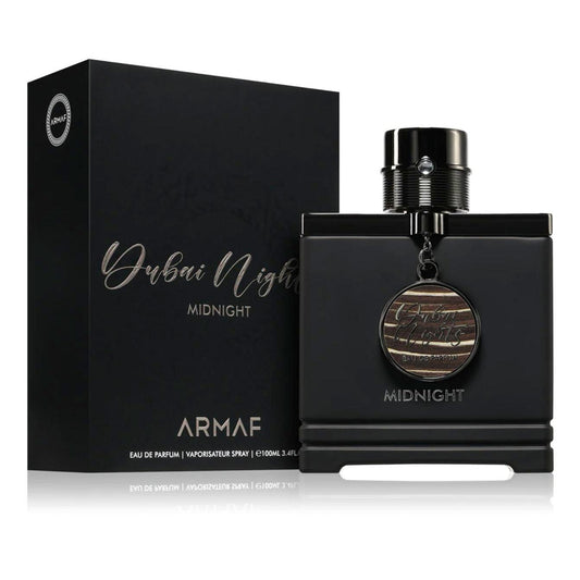 Dubai Nights Midnight Eau de Parfum – Armaf | Perfume Masculino Aromático con Notas de Lavanda, Geranio y Pachulí