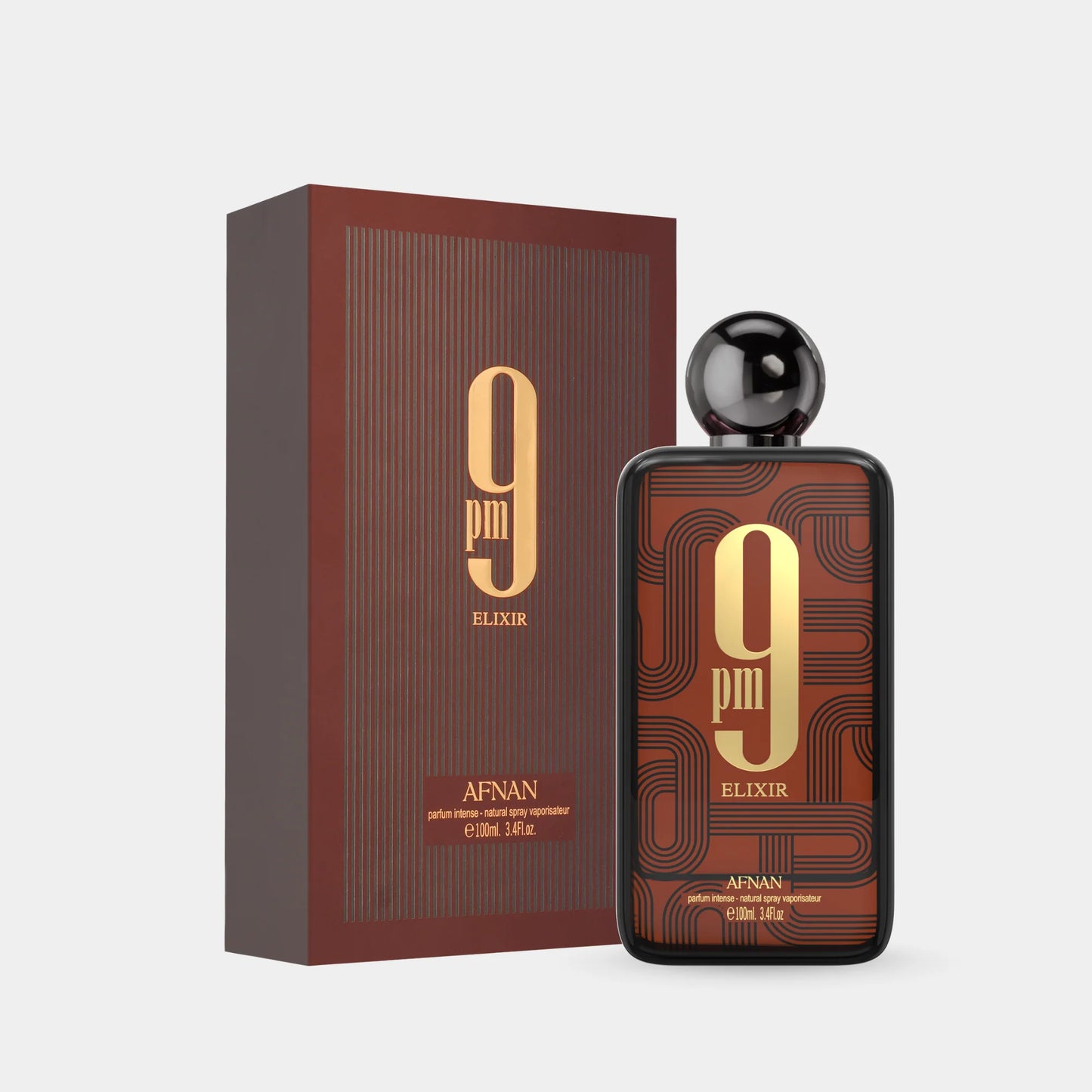 Afnan 9PM Elixir Eau de Parfum para Hombre | Fragancia intensa, elegante y duradera