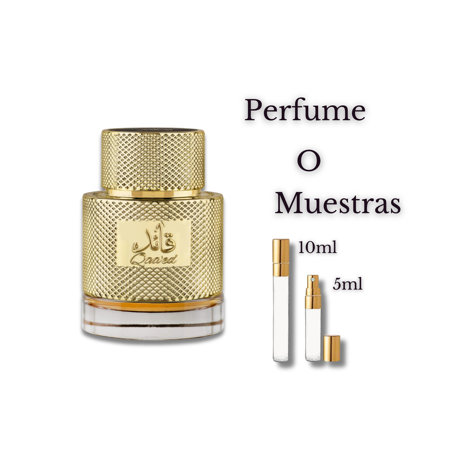 Qaaed Eau de Parfum para Hombre - Lataffa. Una fragancia oriental y especiada.
