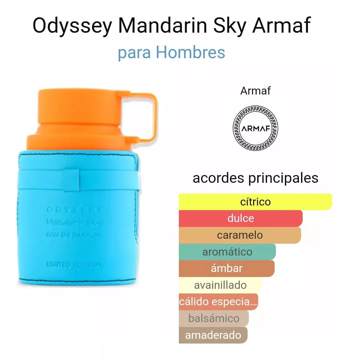 Armaf Odyssey Mandarin Sky limited edition Eau de Parfum para Hombres