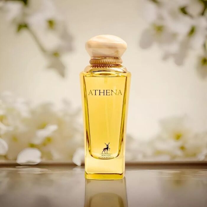 Athena Parfum para Mujer - Maison Alhambra. Una fragancia floral, afrutada y almizclada