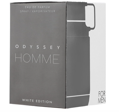 Odyssey Homme White Edition de Armaf Eau de Parfum | Perfume Masculino Fresco, Aromático y Sofisticado