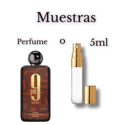 Afnan 9PM Elixir Eau de Parfum para Hombre | Fragancia intensa, elegante y duradera