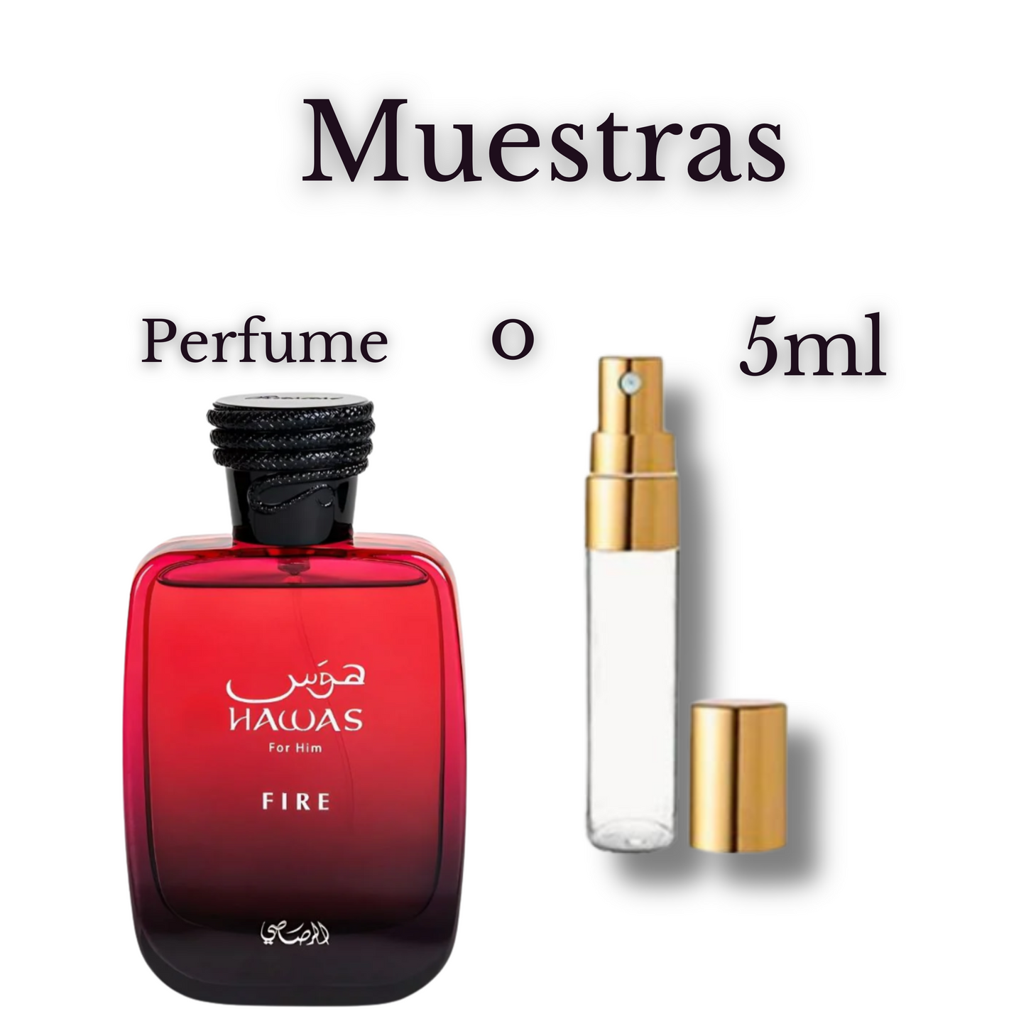 Rasasi Hawas Fire for Him Eau de Parfum | Perfume Masculino Intenso, Especiado y Seductor