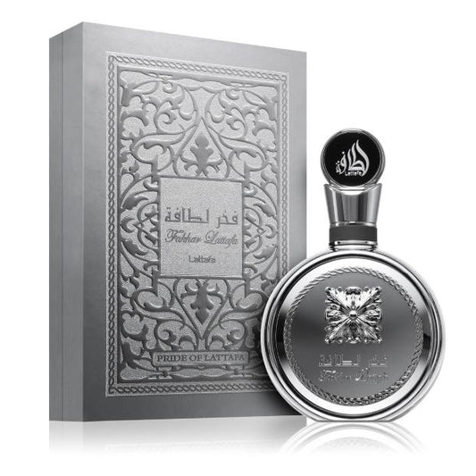 Fakhar Platinum de Lattafa Eau de Parfum | Perfume Masculino Fresco, Limpio y Aromático