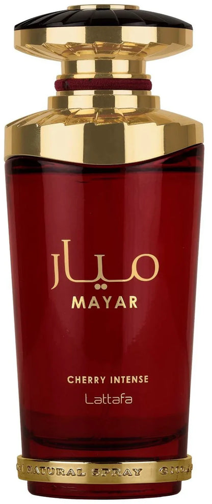 Mayar Cherry Intense Parfum para Mujer - Lattafa. Fragancia Femenina que combina dulzura, calidez y sofisticación