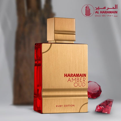 Al Haramain Amber Oud Ruby Edition - Eau De Parfum Unisex - 60Ml