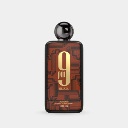 Afnan 9PM Elixir Eau de Parfum para Hombre | Fragancia intensa, elegante y duradera