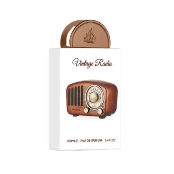Vintage Radio de Lattafa Pride Eau de Parfum | Perfume Unisex Elegante, Amaderado y Especiado