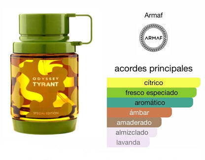 Armaf Odyssey Tyrant Eau de Parfum para hombre