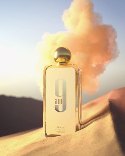 Afnan 9AM Eau de Parfum unisex – cítrico fresco, especiado y versátil