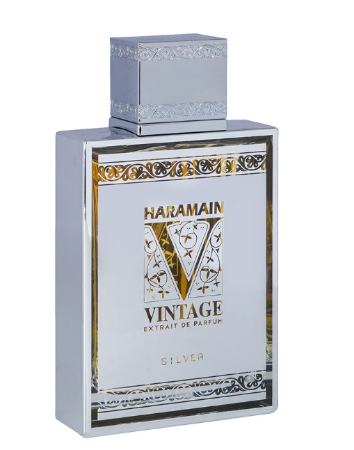 Al Haramain Vintage Silver Extrait de Parfum  | Perfume Masculino Fresco, Aromático y Sofisticado