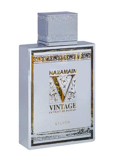Al Haramain Vintage Silver Extrait de Parfum  | Perfume Masculino Fresco, Aromático y Sofisticado
