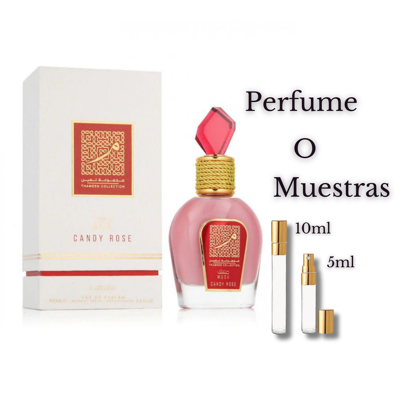 Candy Rose Eau de Parfum Mujer - Fragancia Floral Lattafa