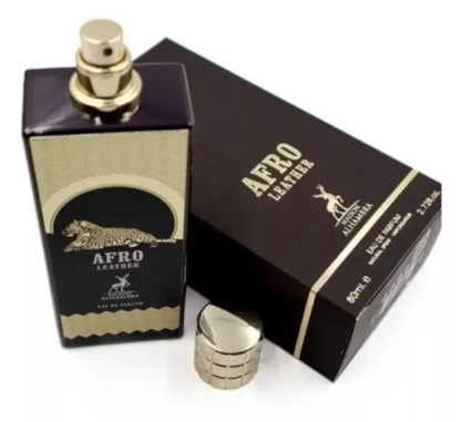 Afro Leather Eau de Parfum para Hombre - Maison Alhambra