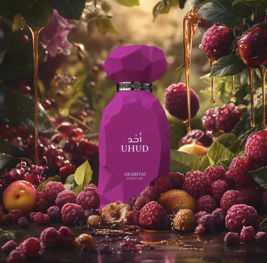 Uhud Eau de Parfum  – Arabiyat Prestige | Perfume Unisex Gourmand de Caramelo y Vainilla