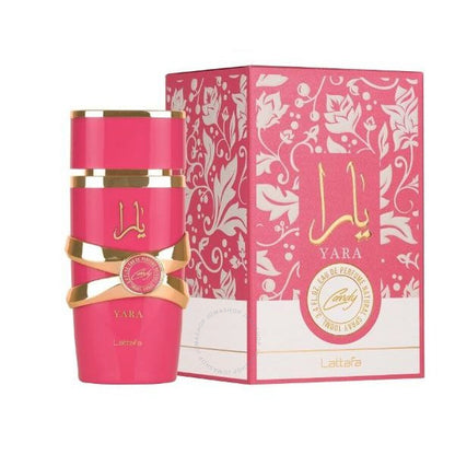 Yara Candy Eau de Parfum para Mujer - Lattafa Fragancia Dulce con notas de Vainilla y Caramelo