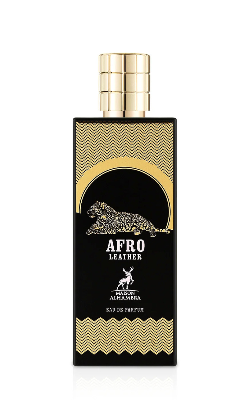 Afro Leather Eau de Parfum para Hombre - Maison Alhambra