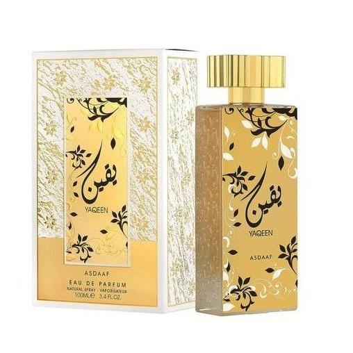 Asdaaf Yaqeen Eau de Parfum para Mujer 100 ml - Fragancia Floral Seductora y Duradera