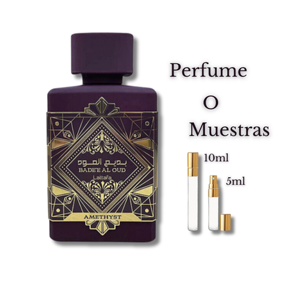 Badee Al Oud Amethyst Eau de Parfum para mujer – oriental, floral, intenso y envolvente Lattafa