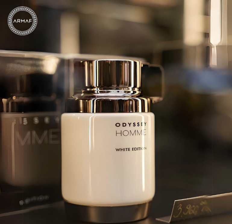 Odyssey Homme White Edition de Armaf Eau de Parfum | Perfume Masculino Fresco, Aromático y Sofisticado