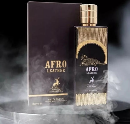 Afro Leather Eau de Parfum para Hombre - Maison Alhambra