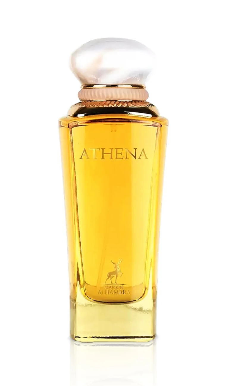 Athena Parfum para Mujer - Maison Alhambra. Una fragancia floral, afrutada y almizclada