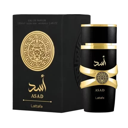 Asad Eau de Parfum para Hombre - Lattafa, Fragancia Calida y Amaderada, intensa y Sofisticada