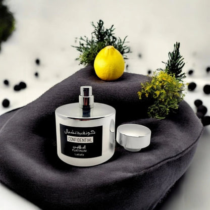Confidential Platinum eau de parfum para hombre - Lattafa