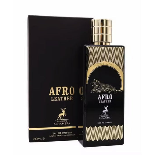 Afro Leather Eau de Parfum para Hombre - Maison Alhambra
