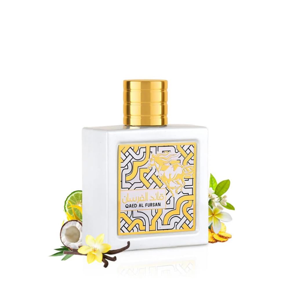 Qaed al Fursan Eau de Parfum para Mujer - Lattafa. Fragancia dulce, afrutada y amaderada.