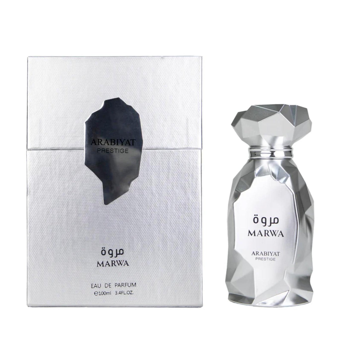 Arabiyat Prestige - Marwa Eau de Parfum | Perfume Unisex Cítrico, Especiado y Amaderado