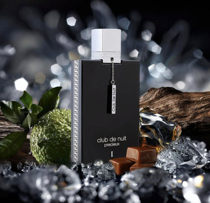 Club de Nuit Precieux Extrait de Parfum 55ml – Armaf | Fragancia Nicho Ámbar Amaderado con Notas de Piña, Caramelo y Cuero