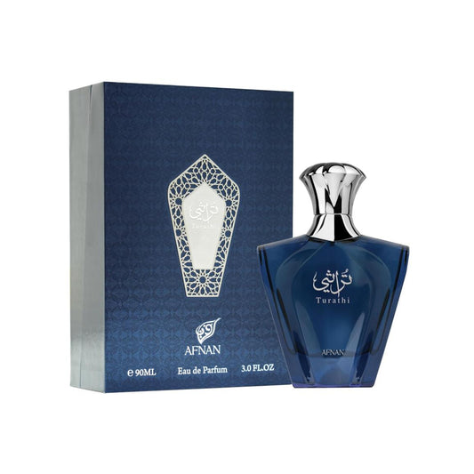 Thurati Blue de Afnan Eau de Parfum | Perfume Masculino Fresco, Marino y Moderno