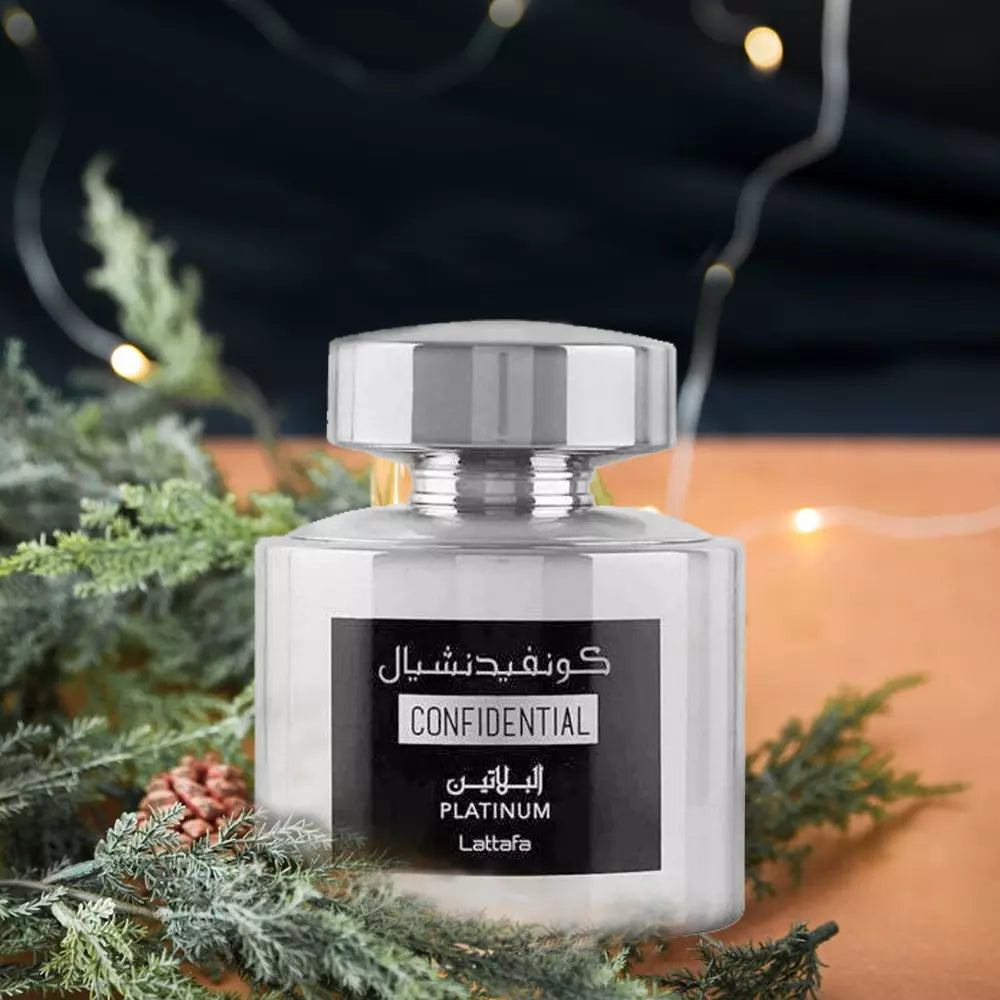 Confidential Platinum eau de parfum para hombre - Lattafa