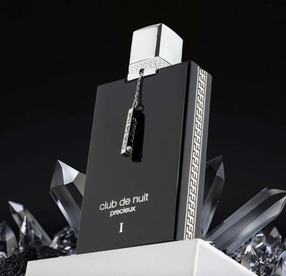 Club de Nuit Precieux Extrait de Parfum 55ml – Armaf | Fragancia Nicho Ámbar Amaderado con Notas de Piña, Caramelo y Cuero