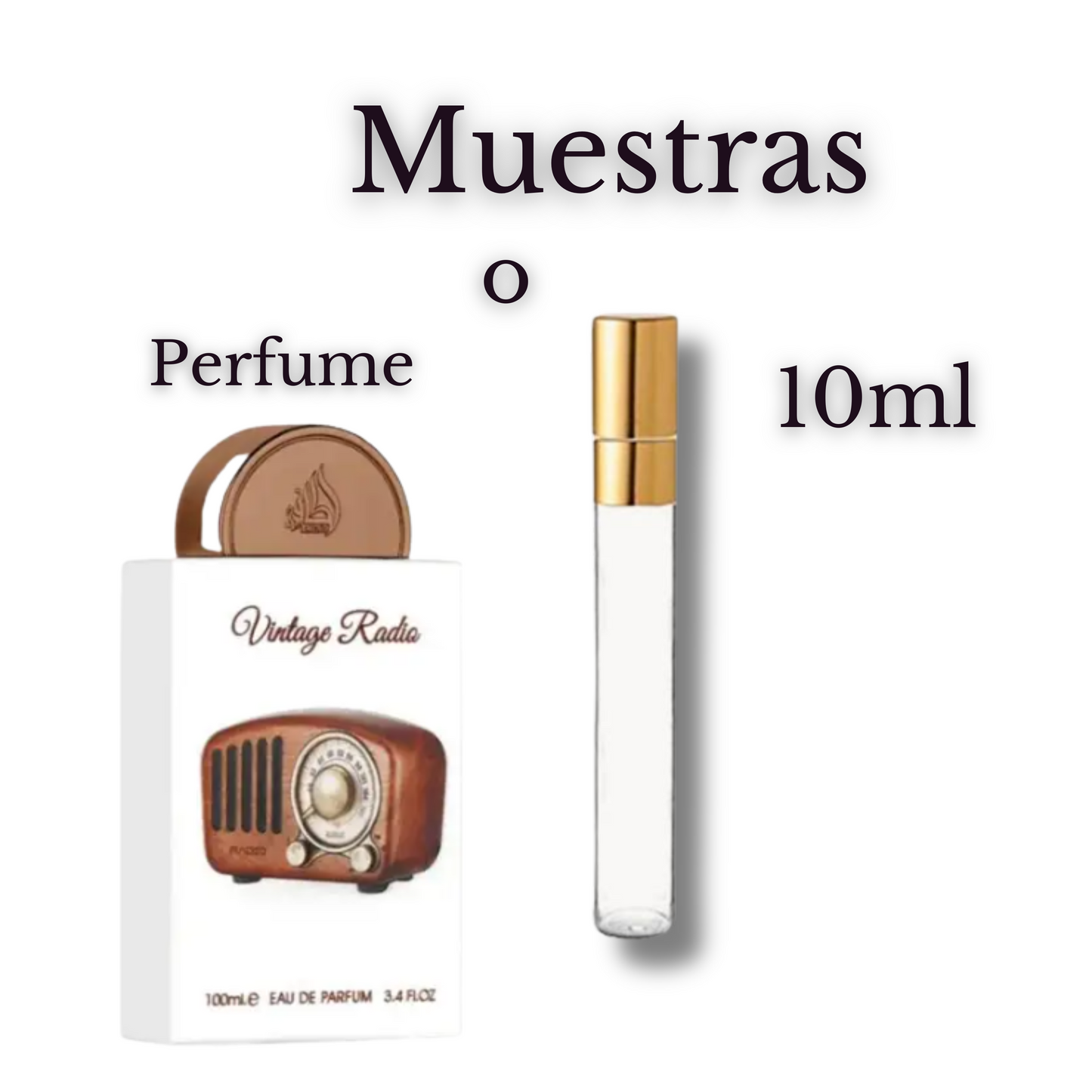 Vintage Radio de Lattafa Pride Eau de Parfum | Perfume Unisex Elegante, Amaderado y Especiado