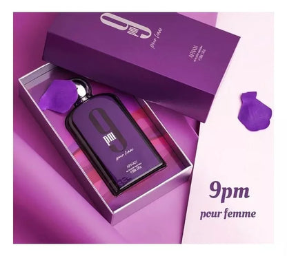 AFNAN – 9 PM POUR FEMME – Eau de Parfum para Mujer