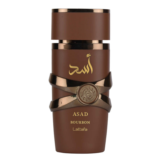 Asad Bourbon Eau de Parfum para Hombre- Lattafa. Fragancia Calida, Especiada y Amaderada