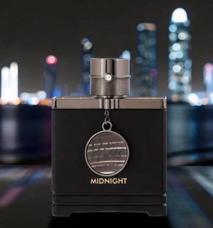 Dubai Nights Midnight Eau de Parfum – Armaf | Perfume Masculino Aromático con Notas de Lavanda, Geranio y Pachulí