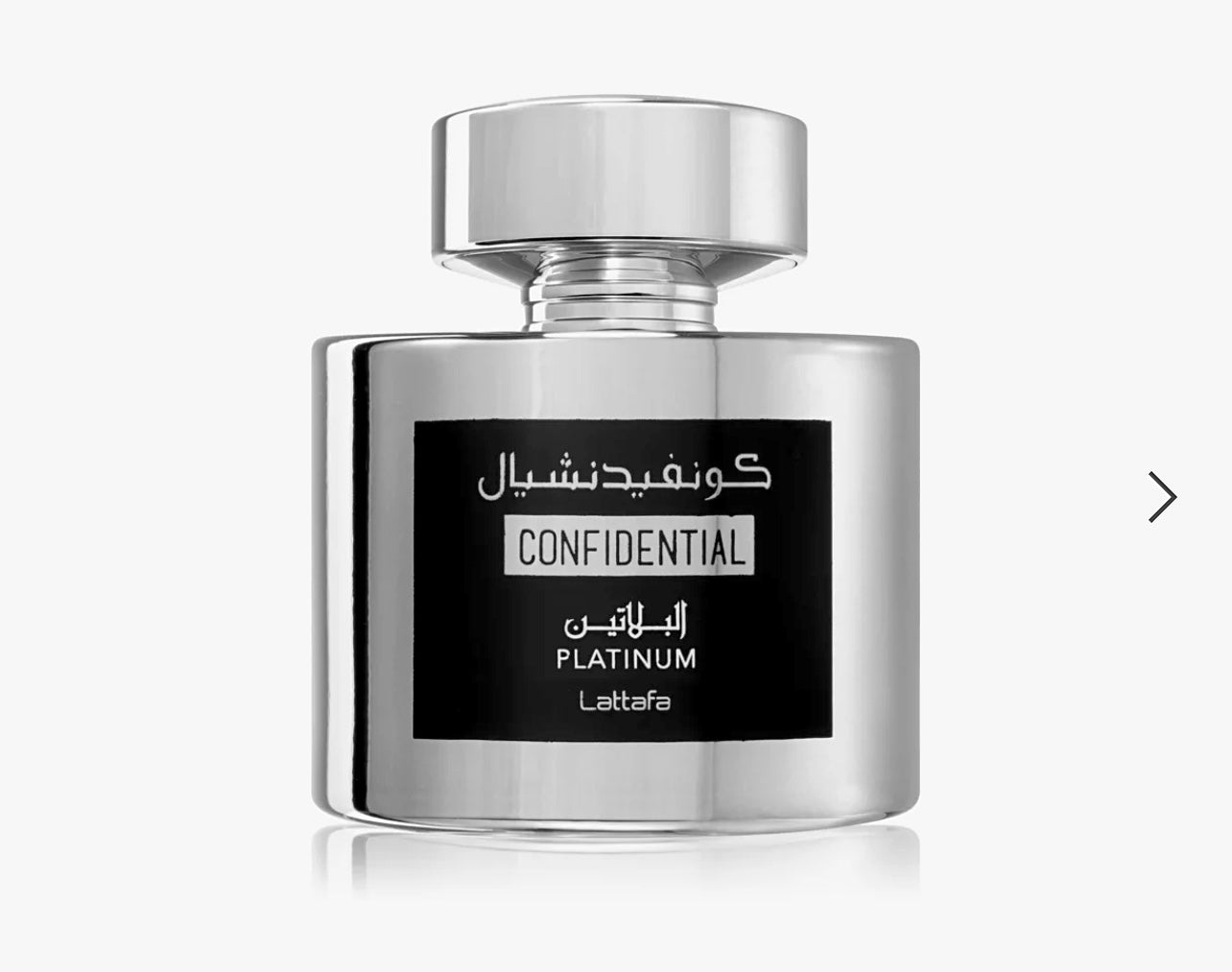 Confidential Platinum eau de parfum para hombre - Lattafa