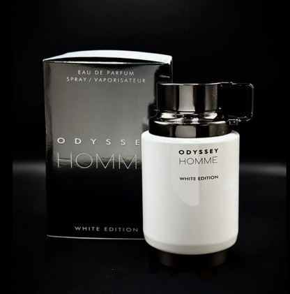 Odyssey Homme White Edition de Armaf Eau de Parfum | Perfume Masculino Fresco, Aromático y Sofisticado