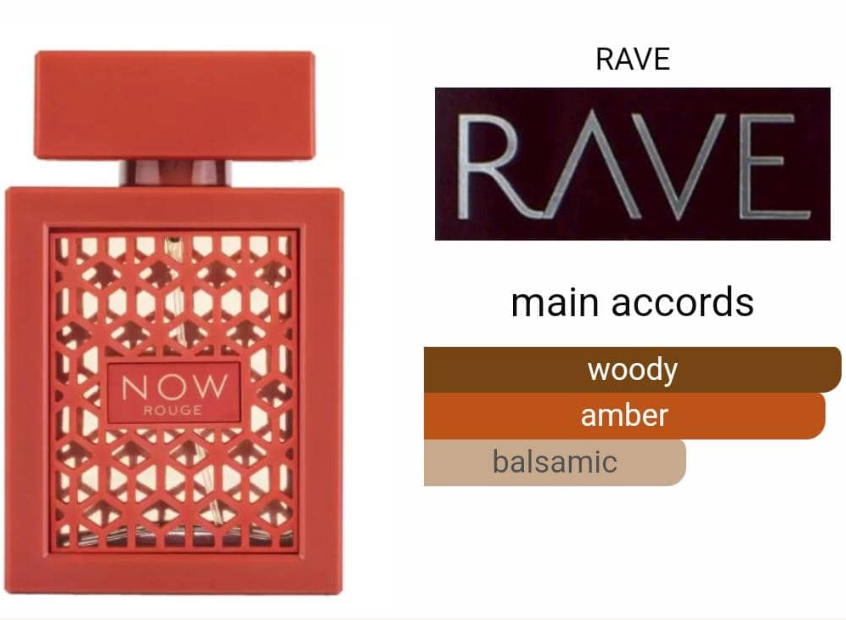 Now Rouge Eau de Parfum Unisex Rave