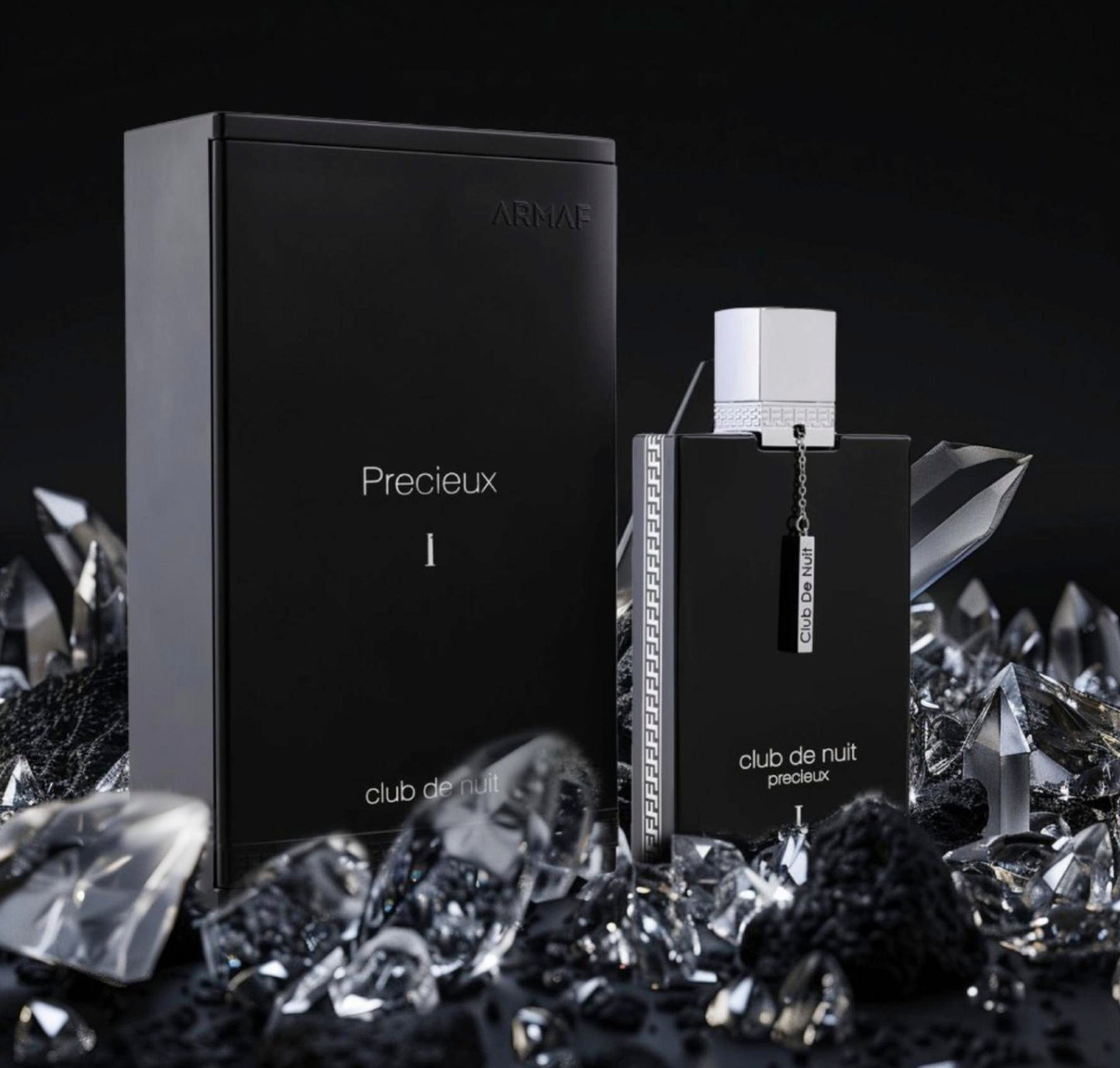 Club de Nuit Precieux Extrait de Parfum 55ml – Armaf | Fragancia Nicho Ámbar Amaderado con Notas de Piña, Caramelo y Cuero