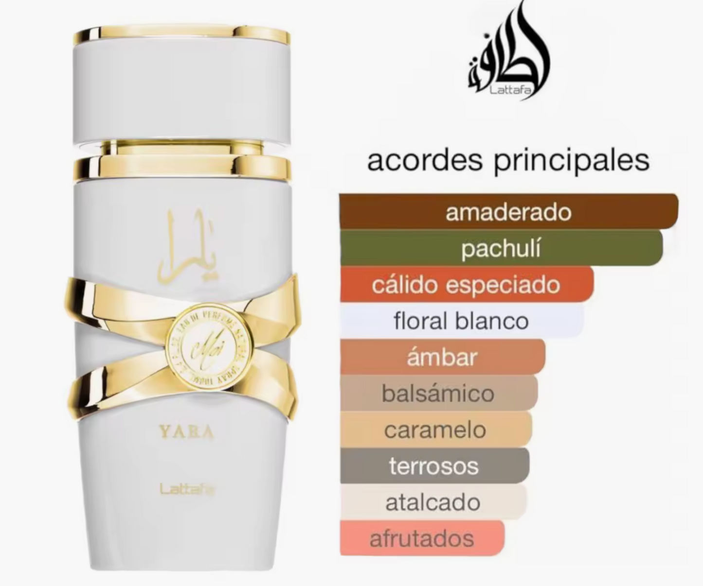 Yara Moi Eau de Parfum para Mujer - Lattafa Una fragancia dulce, amaderada y floral