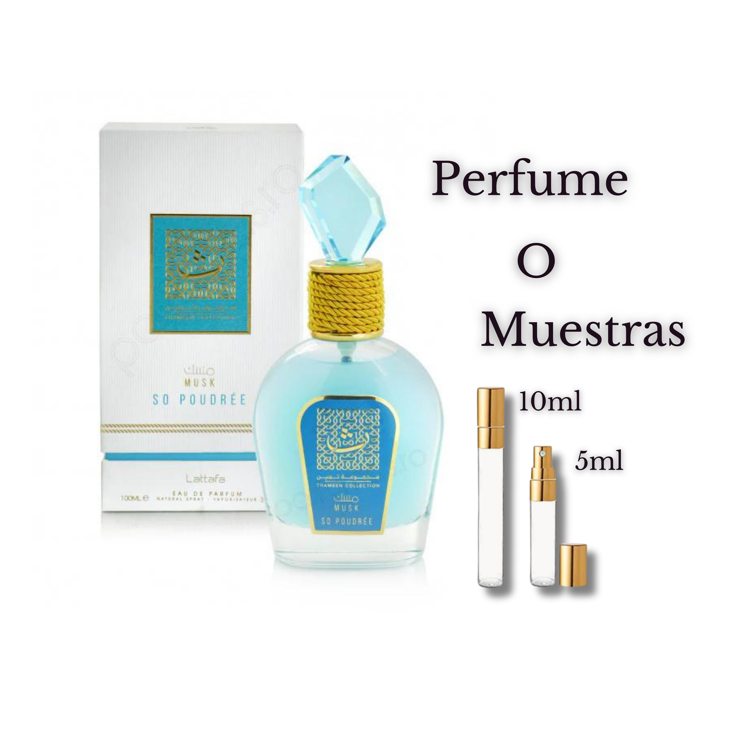 Lattafa So Poudree - Perfume Eau De Parfum para Mujeres