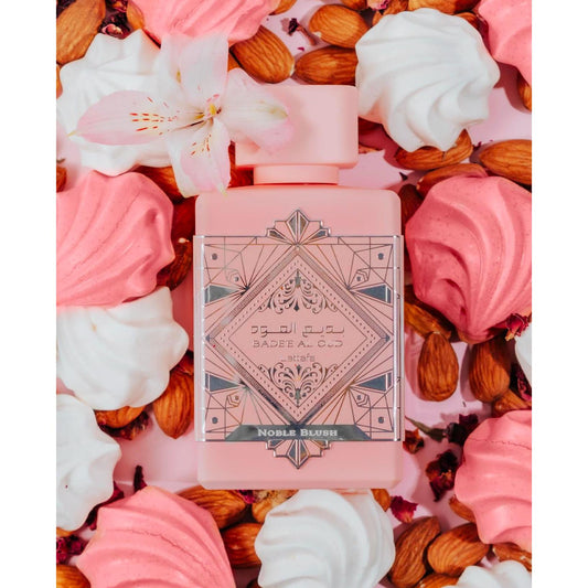 Badee Al Oud Noble Blush Eau de Parfum Para mujer - Fragancia delicada y sofisticada para mujeres exigentes - Lattafa