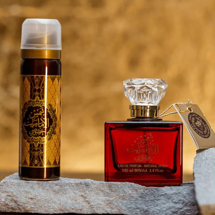Ard Al Zaafaran Shams Al Emarat Khususi Eau de Parfum – dulce, oriental, cálido y duradero