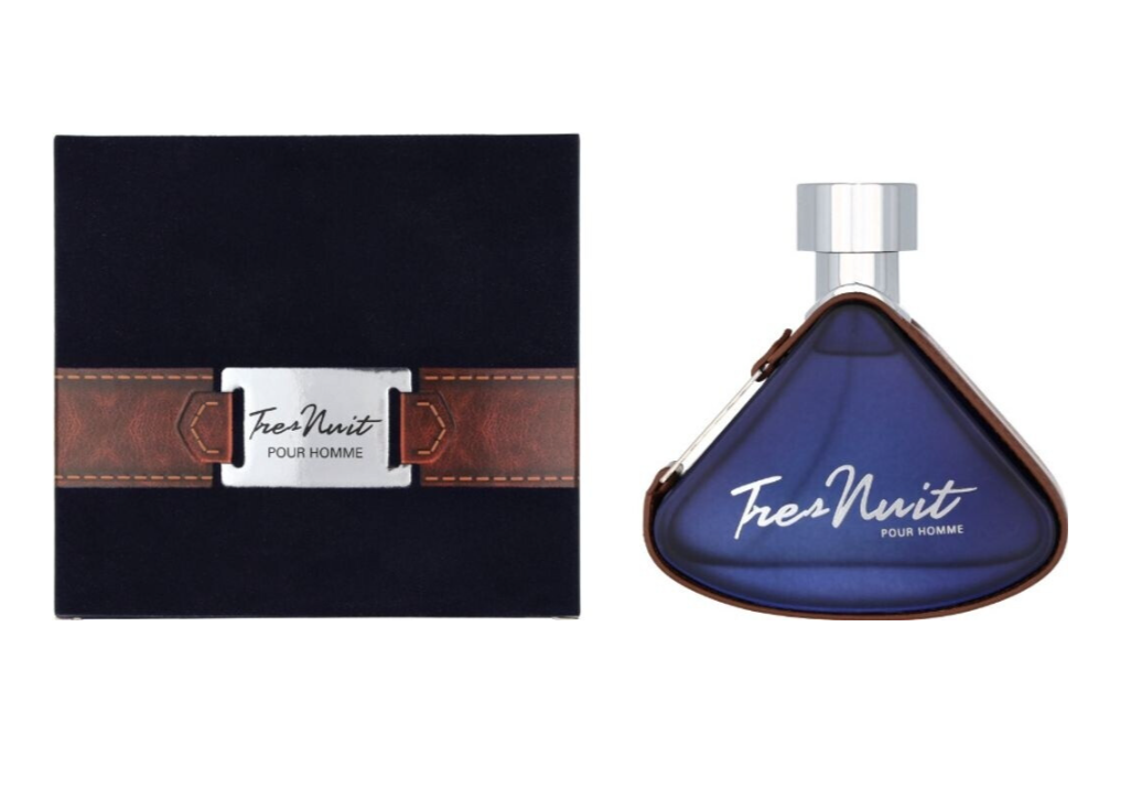 Armaf Tres Nuit Eau de Toilette 100ml | Perfume Masculino Fresco, Verde y Elegante | Aroma Clásico y Versátil
